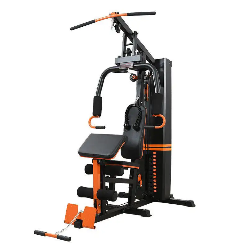 Máquina de exercício reforçada, fitness, academia, cabo atualizado, multifuncional, estação única, equipamento de fitness para casa