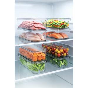 12-Piece Unbreakable Airtight <b>Freezer</b> Organizer Set 1.5 Liters Food <b>Storage</b> & Container - Product Image 6