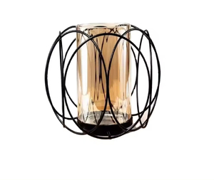 Modern Creative <b>Tea</b> Light Glass Votive Candle Holder With <b>Stand</b> for Home and Christmas Lighting Decoration Handmade Design - Product Image 1