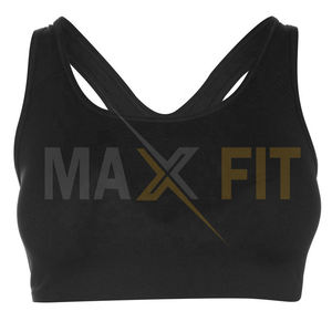 Maxfit สปอร์ตบราสำหรับผู้หญิงผ้า100% โพลีเอสเตอร์แห้งเร็วระบายอากาศได้ดีสไตล์ใหม่ใส่สบายไซส์ใหญ่พิเศษ (XS - XL) - Product Image 5