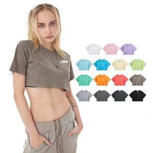 <b>Women's</b> Sleeveless Cotton Tank Tops Quick Dry Gym Yoga Stringer Top Short Length Singlet <b>Waistcoat</b> Training Ladies Tank Tops - Product Image 1