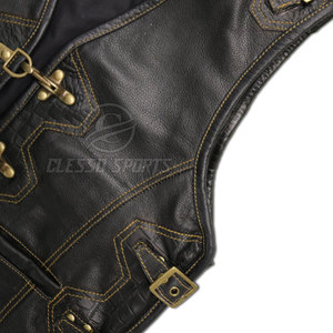 Gilet en cuir pour homme, best-seller, haute qualité, prix bas, nouveau design, respirant, prix abordable - Product Image 3