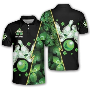 Custom team <b>bowling</b> uniforms with soft breathable stretch fabric long-lasting prints and optional personalized name logo - Product Image 6