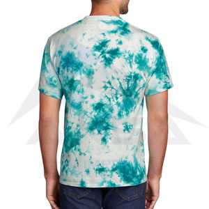OEM Custom Cotton Multicolor <b>Tie</b> Dye Printed T Shirt for Men Loose <b>Tie</b> Dyed Streetwear-for Winter - Product Image 6