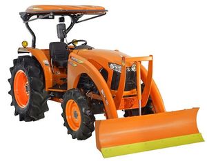 รถแทรกเตอร์คูโบต้า L4018 ขับเคลื่อน 4 ล้อ สีแดง อุปกรณ์การเกษตร 50 แรงม้า ระดับความปลอดภัยสูง สำหรับใช้งานทางการเกษตร - Product Image 3