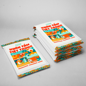 Toalla desechable ultraabsorbente compacta Kawaii, tela no tejida, patrón a cuadros, fácil de llevar para viajes de verano, hecha en Vietnam - Product Image 1