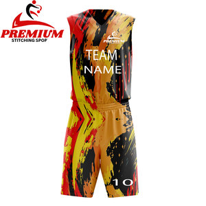 Conjunto de Uniforme de Baloncesto, Uniformes Juveniles, Diseño Personalizado, Camiseta de Baloncesto, Uniforme de Baloncesto de Talla Grande - Product Image 5