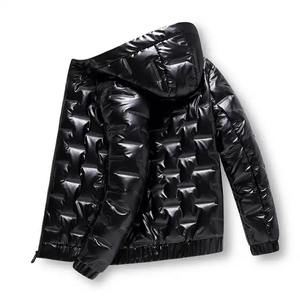 Chaqueta de Burbuja Brillante de Moda al por Mayor 2026, Chaqueta de Burbuja para Hombre de Tela de Poliéster/Algodón Personalizada, Chaqueta Acolchada de Invierno - Product Image 1