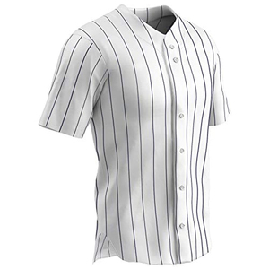 Vêtements de Baseball Softball Chemises de Sport Imprimé par Sublimation Vente en Gros Nom d'Équipe Vierge Uniformes de Baseball pour Hommes 100 Polyester - Product Image 6
