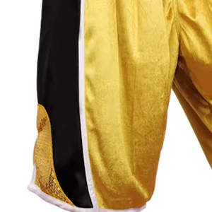 Pantalones Cortos de Artes Marciales de Poliéster Ligeros, Ecológicos y Duraderos, con Paneles Elásticos y Ajuste Seguro en la Cintura para Actividades Deportivas - Product Image 5