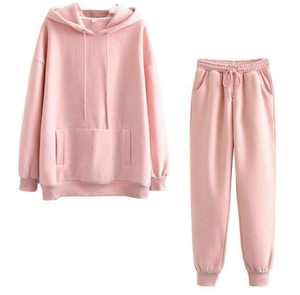 Conjunto Deportivo de Invierno para Mujer, 100% Algodón, Color Sólido Estampado, Tallas Grandes, Transpirable, de Secado Rápido, Ecológico, con Detalle en la Parte Delantera de la Rodilla - Product Image 6