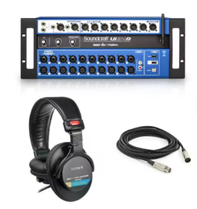 Mezclador Digital de 24 Canales Soundcraft Ui24R, Grabador USB Multipista con Control Inalámbrico - Product Image 1
