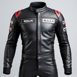 Haute abrasion en cuir véritable moto course costume en gros usine couleurs et tailles personnalisées se renseigner maintenant pour la remise - Product Image 4