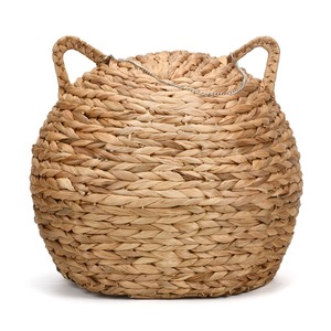 Sustainable Eco Friendly Natural Water Hyacinth Pet Cages and Houses Cute Cat Shaped House for Pets with <b>Pillow</b> - Product Image 4