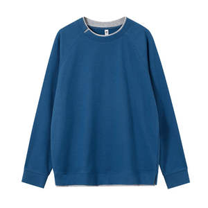 เสื้อฮู้ดผ้าคอตตอน100% มีฮู้ดสองชั้นแบบหลวมผ้าปักลายฤดูใบไม้ร่วงแนววินเทจ - Product Image 2