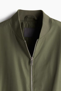 Dernier modèle Vestes d'aviateur pour hommes 100% polyester Vestes streetwear légères à manches longues Logo personnalisé - Product Image 2