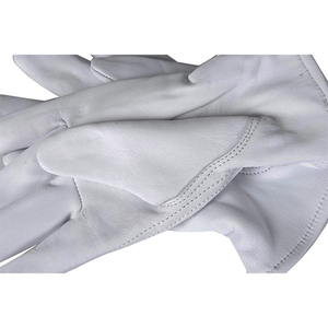 Gants de pilote de jardin en cuir de chèvre de haute qualité Logo personnalisé Sécurité Chaleur et antistatique Gants d'hiver de travail en plein air de 10 pouces - Product Image 2