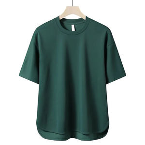 Fabricants de vêtements OEM 100% coton 280g logo de marque imprimé lourd grande taille t-shirts décontractés t-shirt personnalisé t-shirt pour hommes - Product Image 1