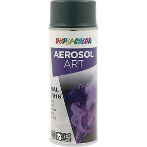 Art <b>Paint</b> Spray Aerosol Can Anthracite <b>Grey</b> <b>Matt</b> RAL 7016 400ml by Dupli-Color - Product Image 1