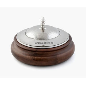 Calentador de alimentos de acero inoxidable, cazuela de diseño hecha a mano pulida con espejo, olla caliente de metal de lujo de calidad superior - Product Image 6