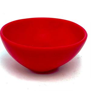 Bol en bois de résine rouge personnalisable fait à la main en Inde style classique écologique lavable au lave-vaisselle pour les occasions de fête - Product Image 2