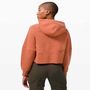 Nuevo estilo para mujer, chaqueta de chándal atlética ajustada con cremallera completa, entrenamiento ligero con capucha y bolsillos, patrón sólido - Product Image 2