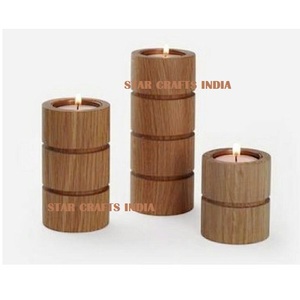 Top Arrivée 2024 Gros Moderne Designer Bougeoir Logo Personnalisé De Luxe En Bois Bougies Bocal Avec Couvercle En Vrac Décor À La Maison - Product Image 1