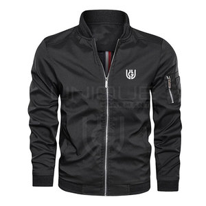 Blouson bombardier pour hommes avec logo design OEM blousons bombardier léger pour hommes à vendre - Product Image 1