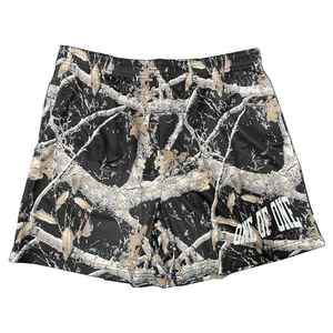 2026 Men's Premium High Street Style Summer Shorts 100% Polyester Double <b>Layer</b> Pro Mesh Solid Pattern High Quality - Product Image 2