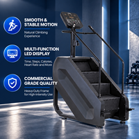 BN Stepper d'escalade commercial robuste pour salle de sport, à faible entretien, haute intensité cardio, avec écran LED, OEM ODM, vente en gros