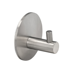 Colgador de Baño Maurer, Individual, Cromado, Color Acero Inoxidable, Autoadhesivo - Product Image 1