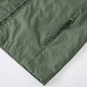 OEM ODM Men's Lightweight Windbreak <b>Jacket</b> Hooded Collar Formal Style Solid Pattern Front Logo Zipper for Winter Sports <b>Travel</b> - Product Image 5