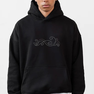 Sudadera con Pedrería, Estilo Urbano, Nuevo Diseño, Mezcla de Algodón, Precio Económico, Cierre Completo, Sudadera con Pedrería para Hombre - Product Image 5