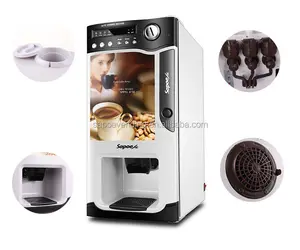 Petit distributeur automatique de café machine à café automatique distributeur de café machine à pièces pour hôtels