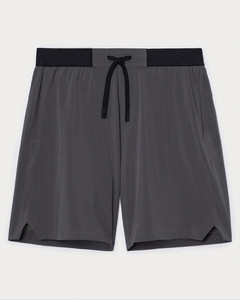 Short de jogging athlétique pour hommes High Street Poches zippées Séchage rapide Respirant Taille élastique Vêtements de sport pour la course à pied Motif solide - Product Image 1