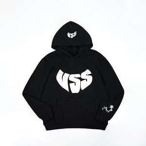 Sweat à capuche de luxe surdimensionné en polaire lourde 100% coton brodé pour l'hiver personnalisé avec graphique pour - Product Image 1