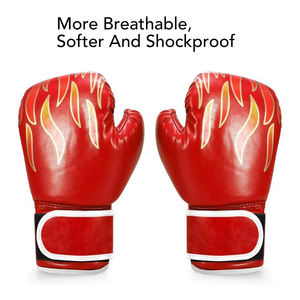 Guantes de boxeo de piel de vaca genuina de alta calidad transpirables profesionales con logotipo personalizado OEM para entrenamiento al aire libre artes marciales - Product Image 6