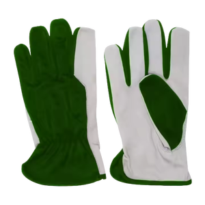 Guantes DE SEGURIDAD reflectantes de alta resistencia de alto rendimiento, cuero de grano de cabra, resistente al calor, montaje de controlador de jardinería CE - Product Image 6