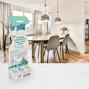 Tablettes de nettoyage en recharge - tablette dans 750 ml d'eau Fonctions multi-surfaces, dégraissant et anti-calcaire - Product Image 2