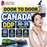 Transport maritime Hubo pas cher LCL + Express, transitaire de Chine vers le Canada, livraison porte-à-porte, transporteur SML, 30-35 jours