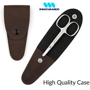 Tijeras Profesionales para Cutículas de Uñas, Acero Inoxidable, Herramienta de Manicura y Pedicura para Salón y Uso Personal, por INNOVAMED - Product Image 5