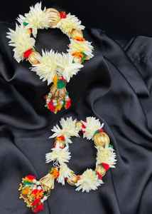 Mehndi Mayoon, bracelets artisanaux en perles artificielles écologiques pour femmes, ensembles de bracelets brodés, tailles et couleurs personnalisées disponibles - Product Image 2