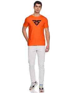 Camisetas lisas de verano Camisetas brillantes de verano de color naranja logotipo personalizado - Product Image 1