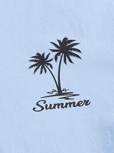 Camiseta 3D de manga corta con estampado de verano informal para hombre de alta calidad y conjunto de pantalones cortos de poliéster 100% de secado rápido transpirable de punto - Product Image 2