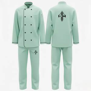 Uniforme de Hotel para Hombre de Manga Larga con Estampado Digital de Color Sólido de Alta Calidad, Tendencia 2026, de Poliéster/Algodón, por RIVIAN ATLANTIC - Product Image 1