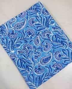 ผ้าฝ้าย100% บล็อกมือพิมพ์ลาย jaipur มรดกทางวัฒนธรรมแบบดั้งเดิมเป็นมิตรกับสิ่งแวดล้อม - Product Image 5