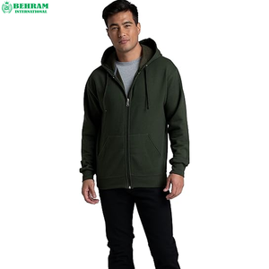 เสื้อฮู้ดซิปแบบสวมใส่สบาย ทรงปกติ ผ้าฝ้ายเฟรนช์เทอร์รี่ 100% หนานุ่ม ระบายอากาศได้ดี แห้งเร็ว เหมาะสำหรับฤดูหนาว ใส่ได้ทั้งชายและหญิง - Product Image 4