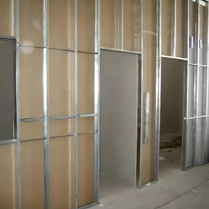 Componenti per Griglia del Soffitto in Cartongesso, Profilo a U Standard Pre-Forato da 1m, Spessore 0,6mm, Confezione da 1 - Product Image 6