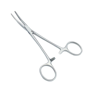 Pinzas Quirúrgicas de Acero Inoxidable de la Mejor Calidad, Pinzas Micro Mosquito, 5 Pulgadas (13 cm), Curvas, Dentadas, Pinzas Delicadas - Product Image 2