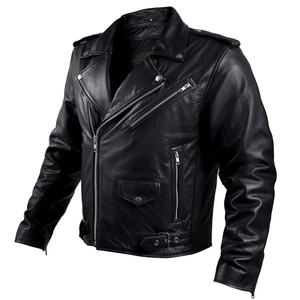 Veste en cuir artificiel grande taille pour hommes, vêtements d'hiver imperméables avec de nouveaux styles pour les jeunes motocyclistes, au prix de gros - Product Image 3